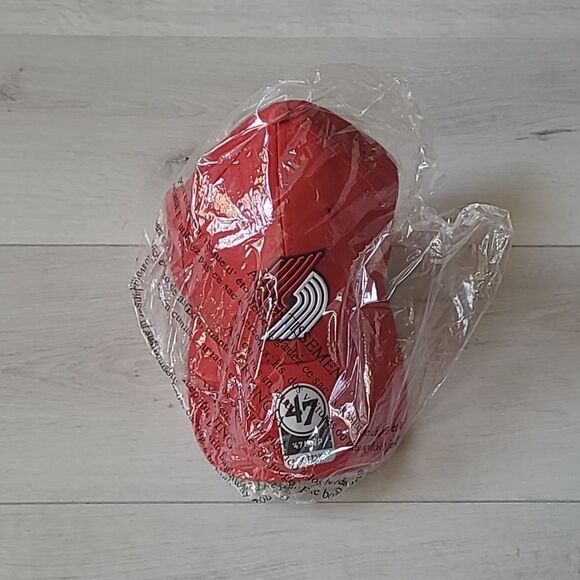 NBA Portland Trail Blazers Legend MVP Adjustable Hat Red NWT in‎ packaging - Picture 5 of 9